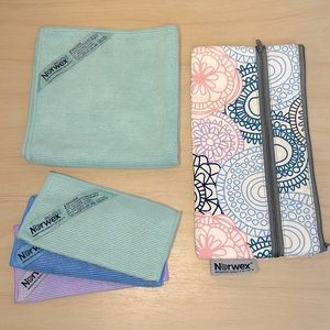 Norwex, travel pack, and bag set